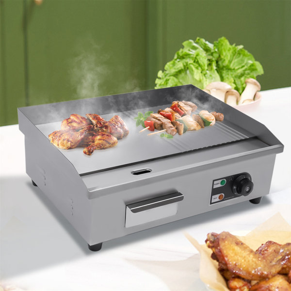 Flat top indoor on sale grill